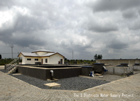 Panorama of the 3rd District Water Supply Project, Ghana