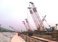 Tube Pile Works for Land Reclamation at Kai Tak Cruise Terminal, Hong Kong