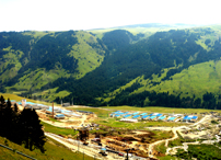 Bird View of Gold-Silver-Copper Mine Design at Xiacunyinduo, Sichuan, China